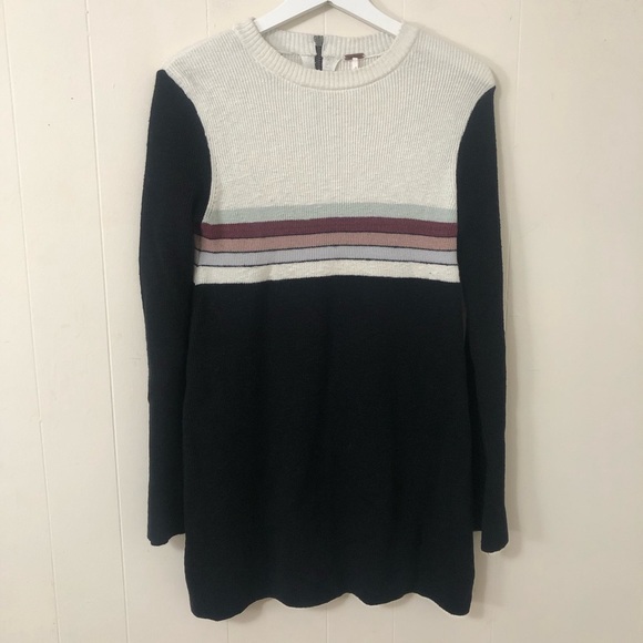 SOLD NWT Free People Colorblock Swit mini dress XS - Picture 3 of 8